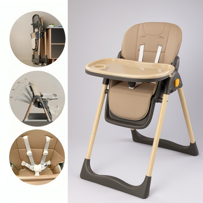 Silla De Comer Reclinable Plegable Baby Café