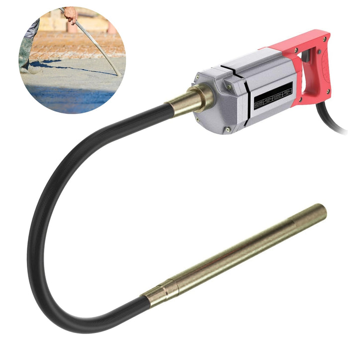 Vibrador De Concreto 1300w De Mano Con Sonda 1.5m Cemento