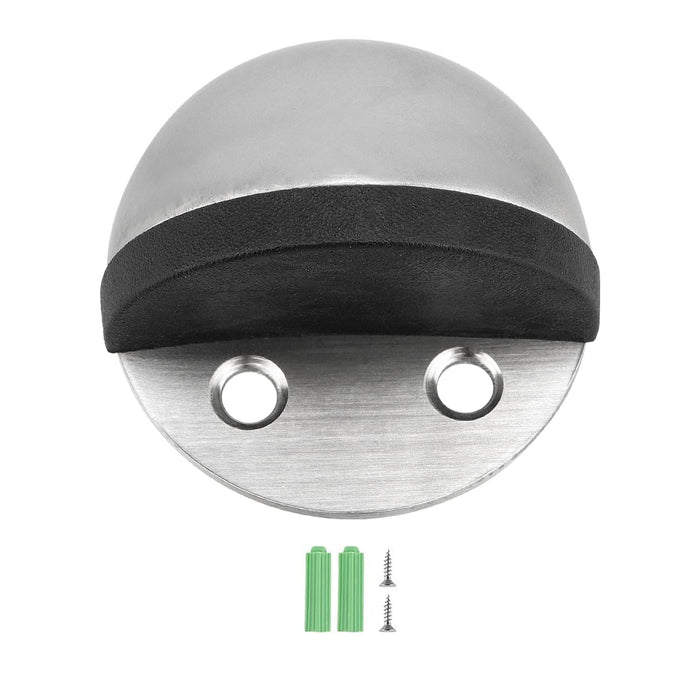 Tope De Puerta Niquel Media Luna Satinado