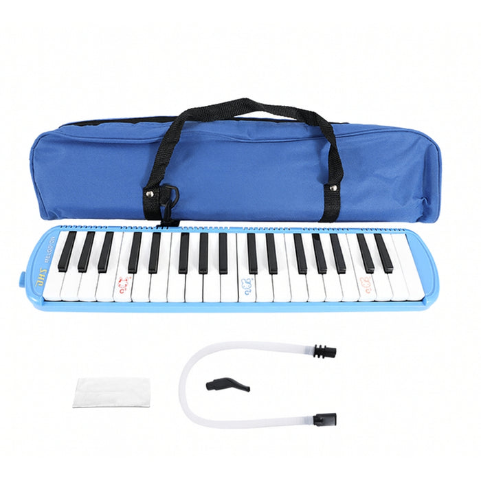 Melódica 37 Notas Escolar Teclas Y Estuche Rosa Instrumento