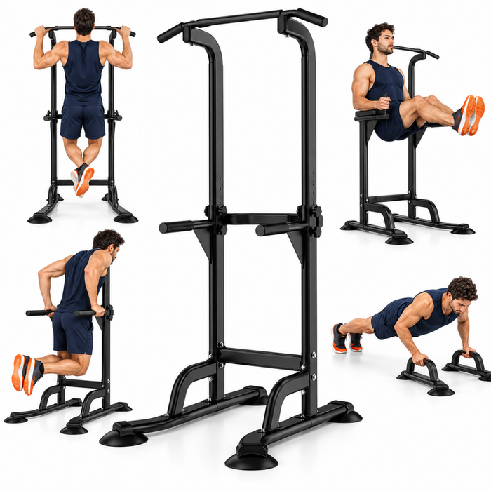 Torre Multifunción Dominadas Ejercicio Fitness Gym