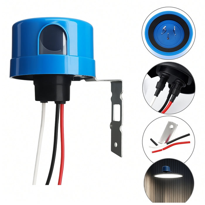 Fotocelda Control De Luminaria Con Base 220v 10a