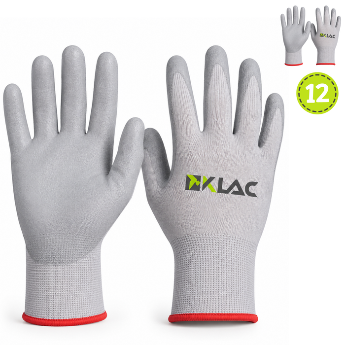 Guantes De Trabajo Multiproposito Seguridad Pack 12 Unid