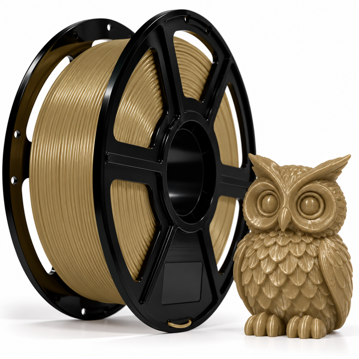 Filamento Pla Para Impresión 3d 1.75mm 1 Kg Color Dorado