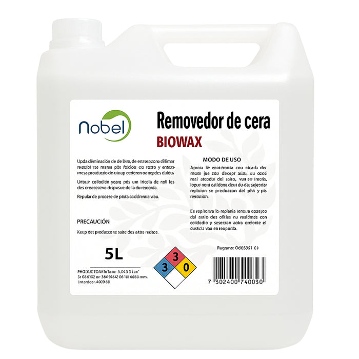 Limpiador Para Pisos Removedor Cera Bidon Limpieza 5 Litros