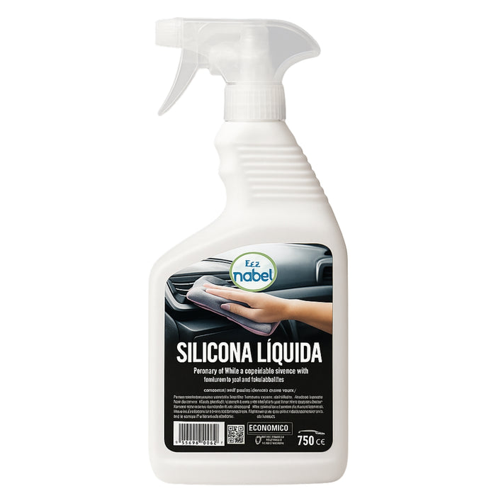 Silicona Liquida Emulsionada Acción Protectora Y Abrillantadora 750cc Para Auto