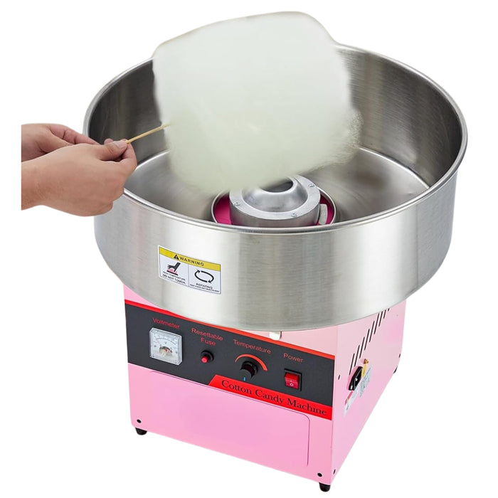 Máquina De Algodón De Azúcar Swetty Color Rosa Claro 220v