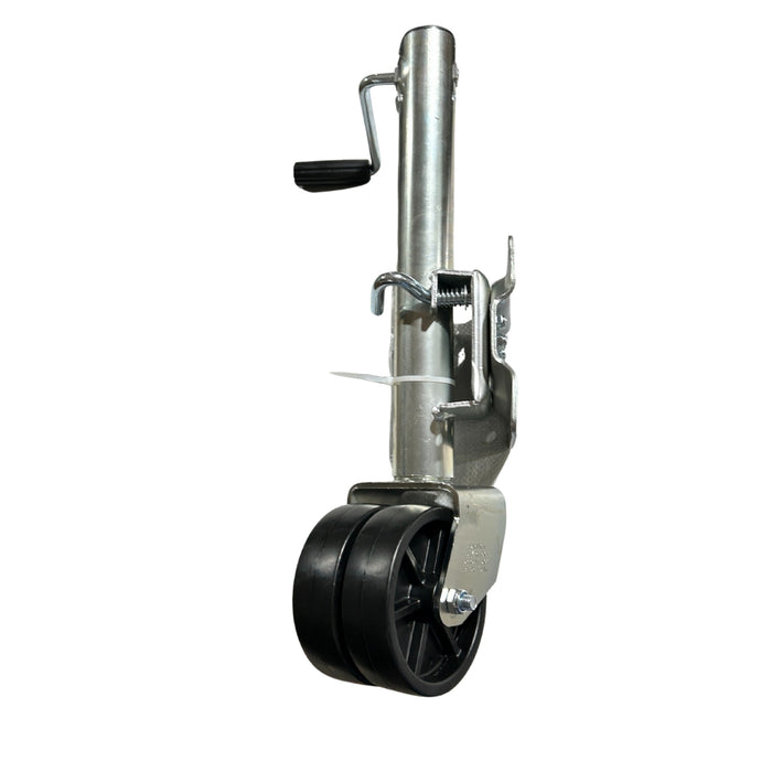 Pata Enganche Carro Arrastre Rueda Maniobrable Remolque