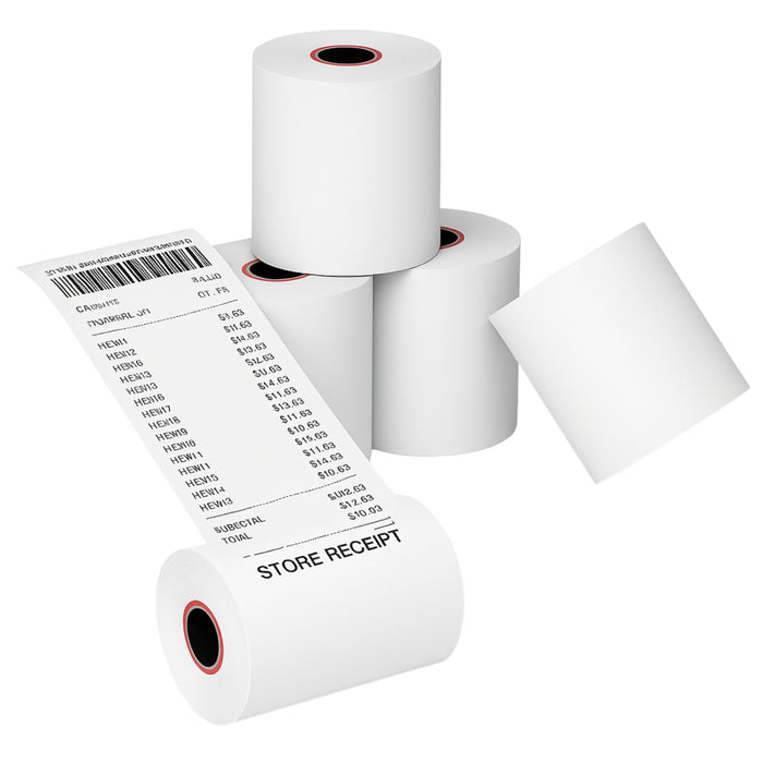 Rollos Térmicos 80x80 Mm Cinta Papel Impresora Térmica 5 Pza
