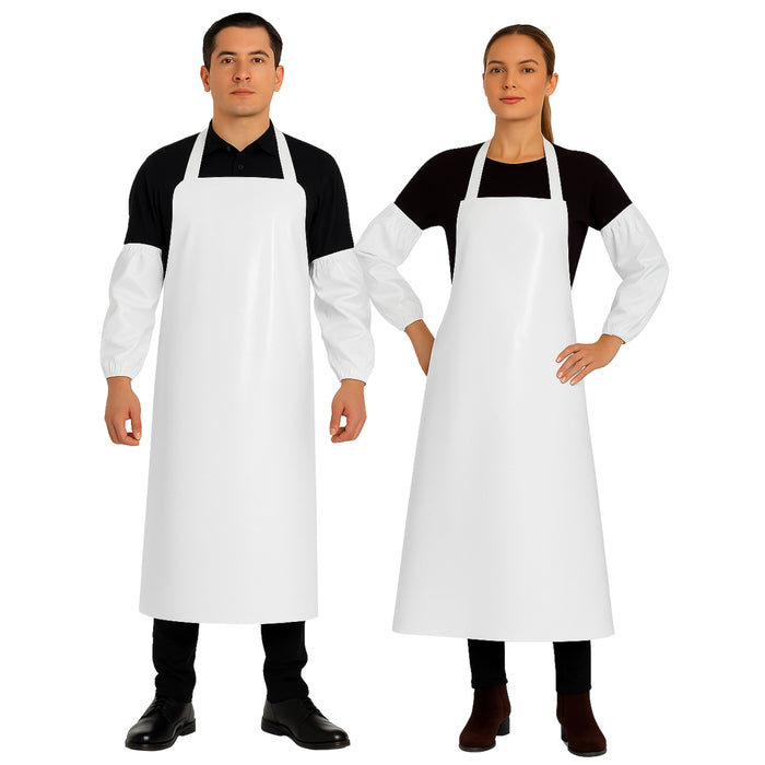 Pechera De Hule Pvc Delantal Impermeable Carnicero Industria