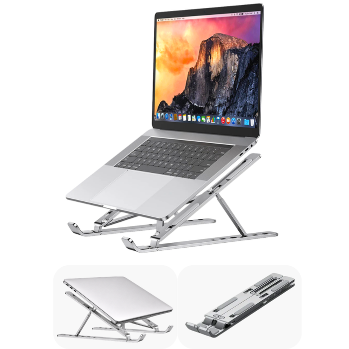 Soporte para Macbook Base Notebook Aluminio Vertical Laptop