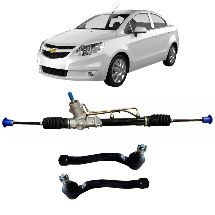 Cremallera Direccion Para Chevrolet Sail 11-17 + Terminales
