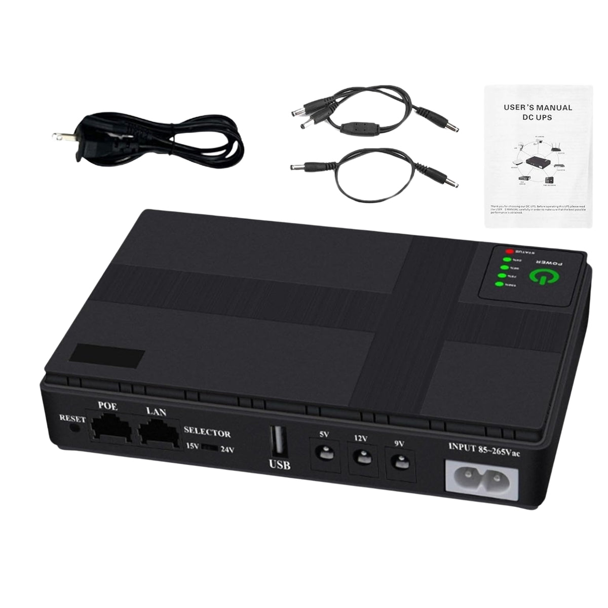 Mini Ups Portatil Dc Router Modem Usb 5v 9v 12v Poe 8800mah — Telotenemos