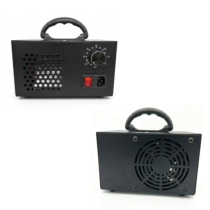 Máquina Generadora De Ozono 60g/h Desinfectante De Aire Negro