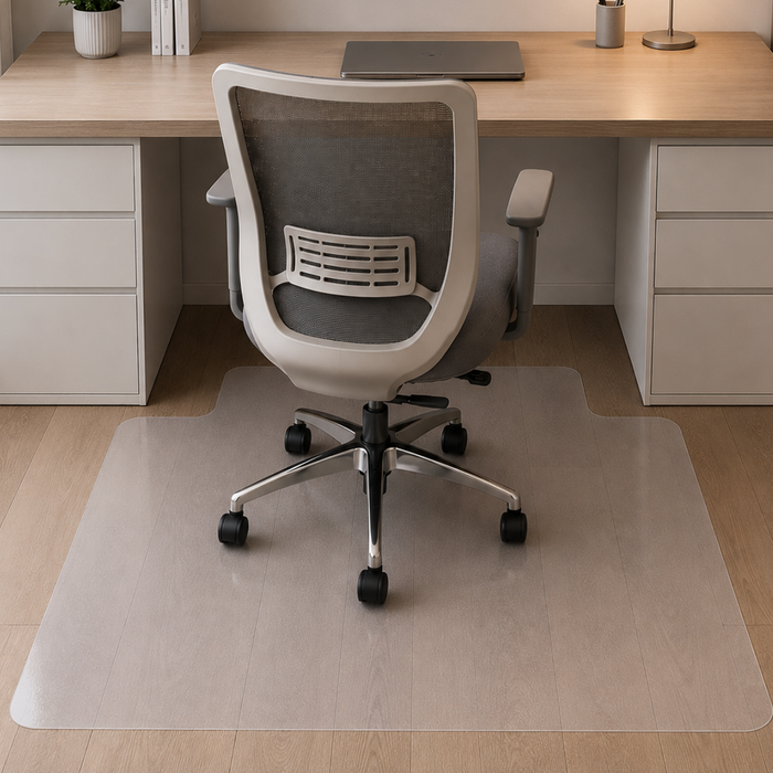 Protector Piso Flotante Silla Oficina Transparente 90x120cm