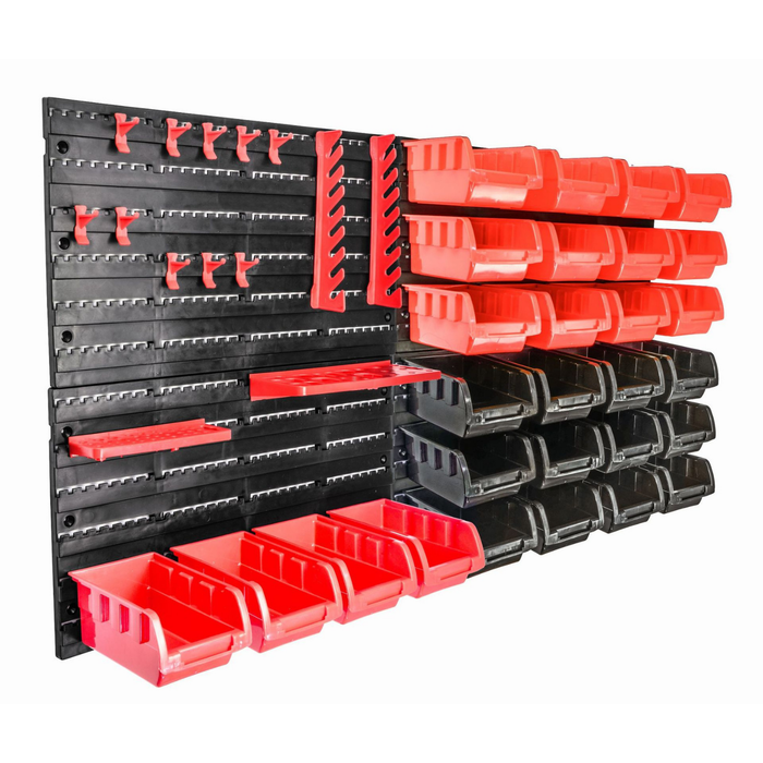 Organizador De Herramientas De Pared Tablero 46 Piezas