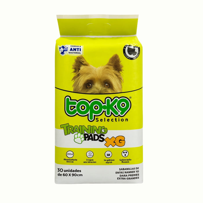 Sabanillas Entrenamiento C/carbón Act Topk9 30 Un 60x90cm