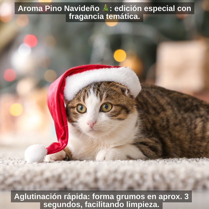 Arena Aglutinante Topk9 10kg Edición Navidad + Gorro