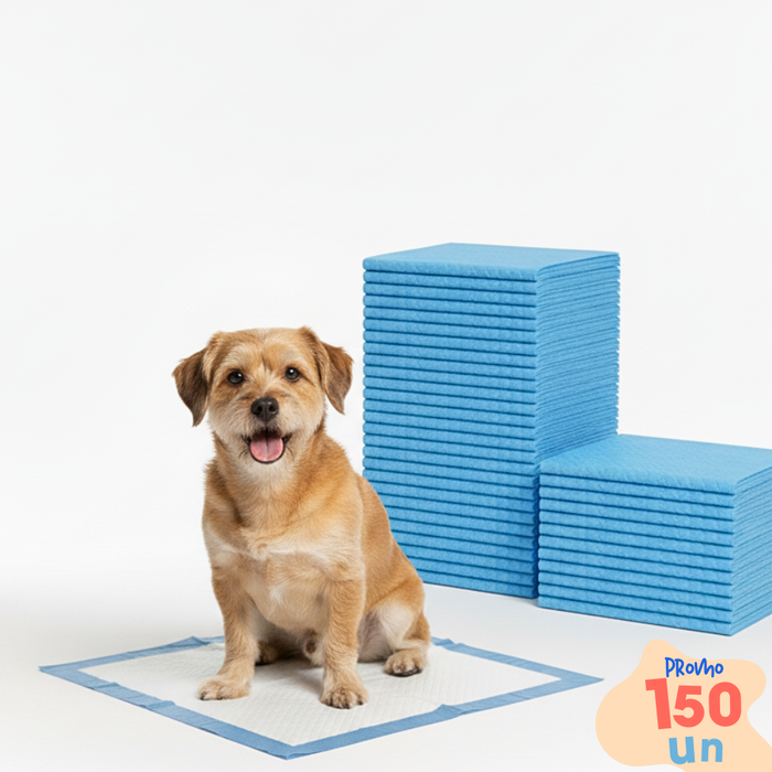 150 Pañales Sabanillas Entrenamiento Absorbentes Mascotas Perros y Gatos 60x45cm