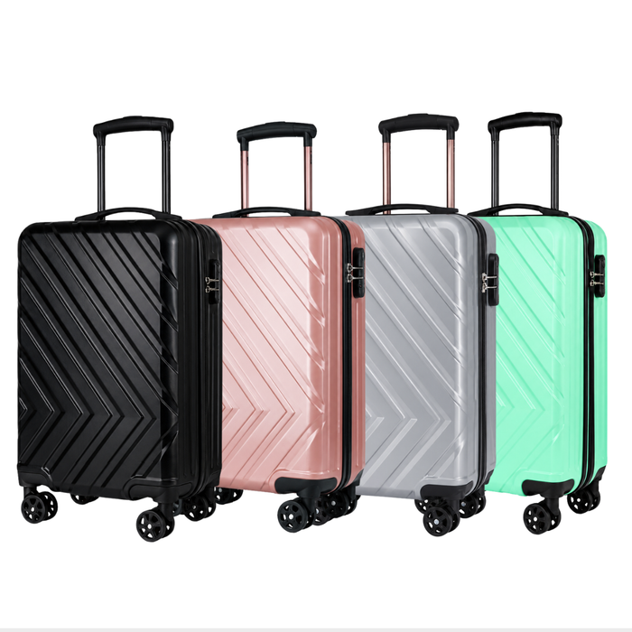Maleta Cabina De 10 Kg Equipaje Chica Ruedas Viajes Avión - Verde