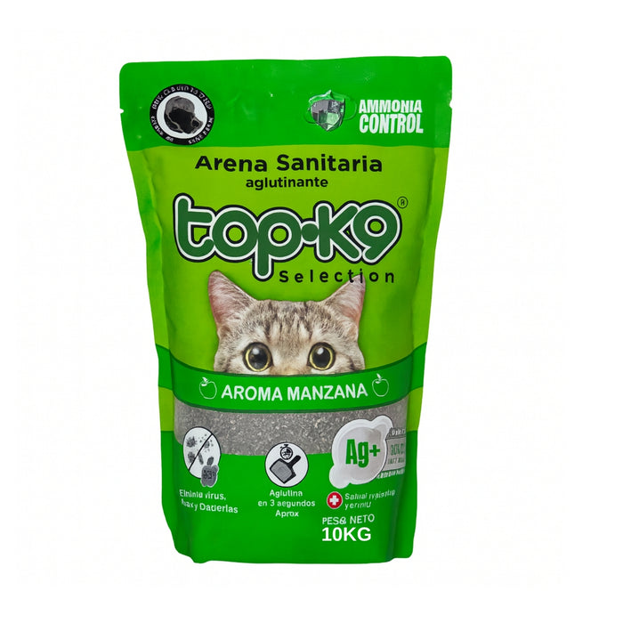 Arena Aglutinante Iones De Plata Carbón Activado Topk9 10kg