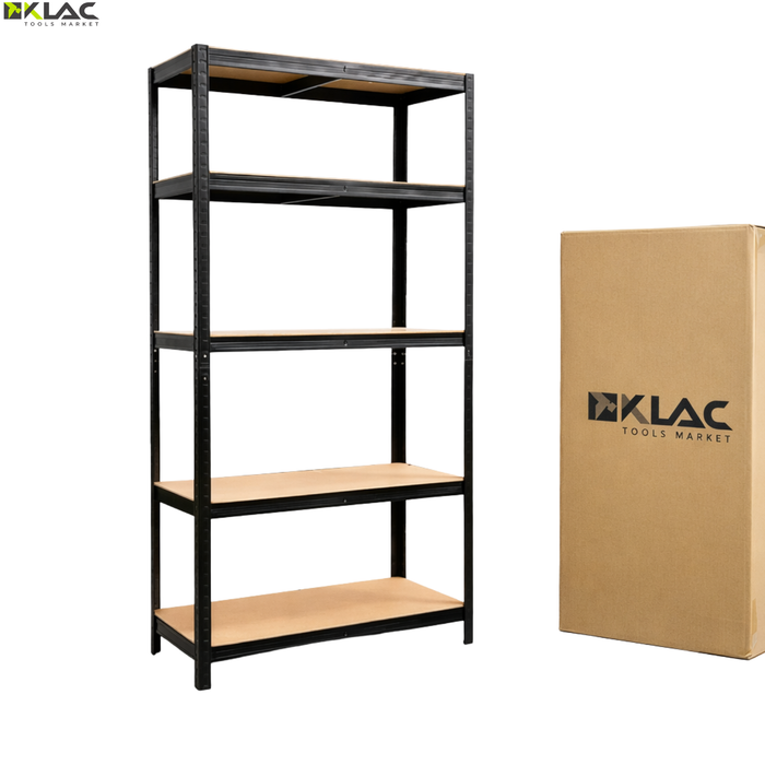 Estante Rack Métalico 180x90x40 Estanteria Repisa Mdf Klac