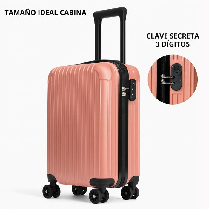 Maleta Cabina De 10 Kg Equipaje Chica Ruedas Viajes Avión
