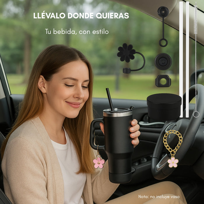 Accesorios Para Vaso Térmico Decoración Universal Bombilla 9 Accesorios