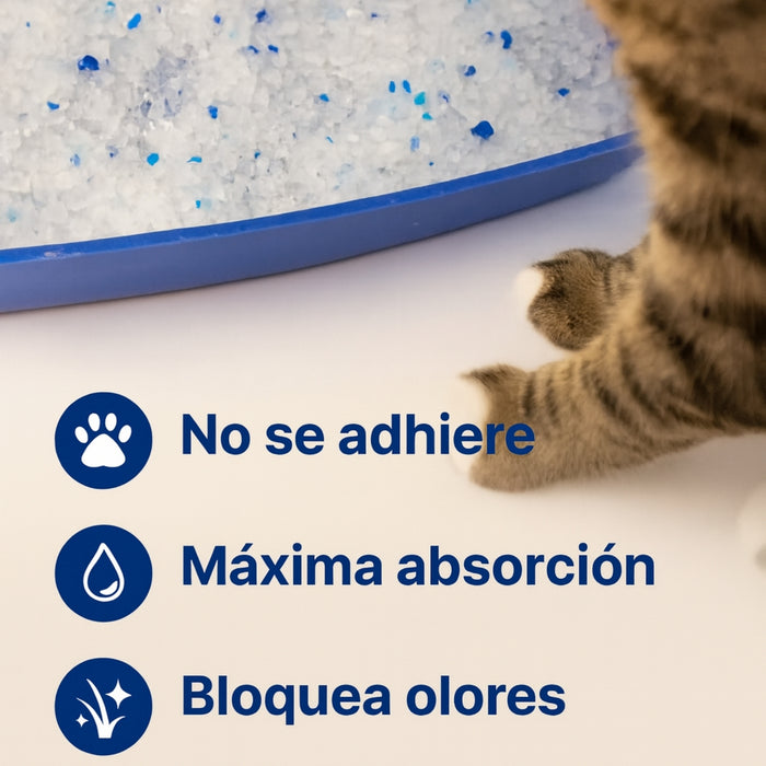 Cristales Sanitarios Topk9 Fresh 3,2 Kg Arena Premium Gatos