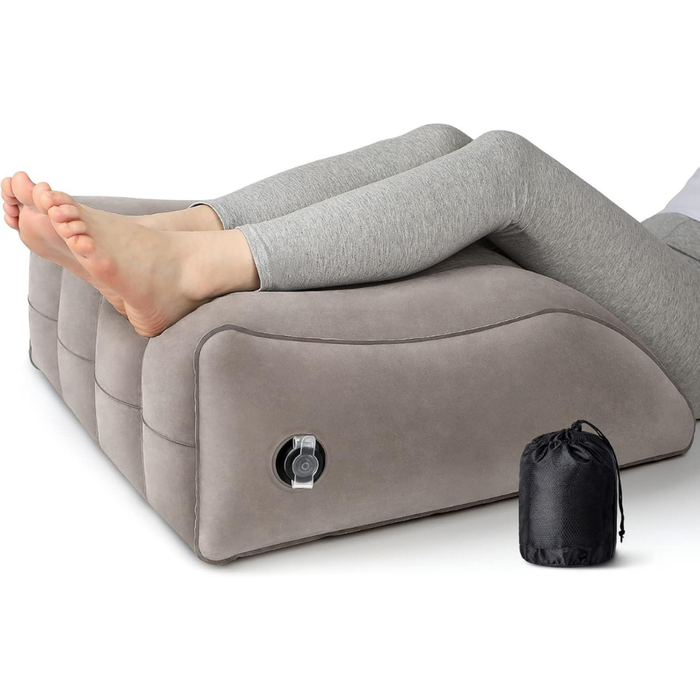 Cojín Elevador De Piernas Para Dormir + Bolsa Almacenamiento