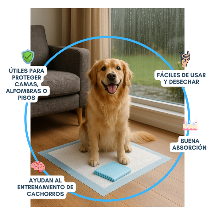 240 Und Sabanillas Mascotas 60x60 Cm Desechables
