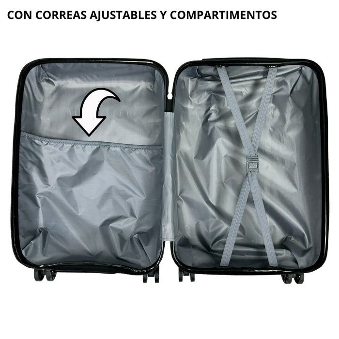 Maleta Cabina De 10 Kg Equipaje Chica Ruedas Viajes Avión