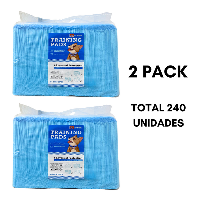 240 Und Sabanillas Mascotas 60x60 Cm Desechables