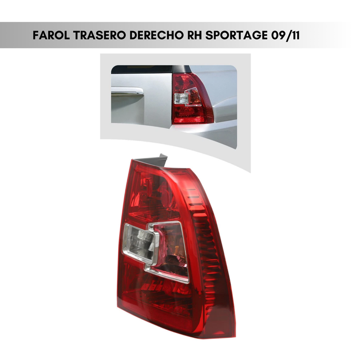 Farol Trasero Derecho Para Kia Sportage 2009-2011