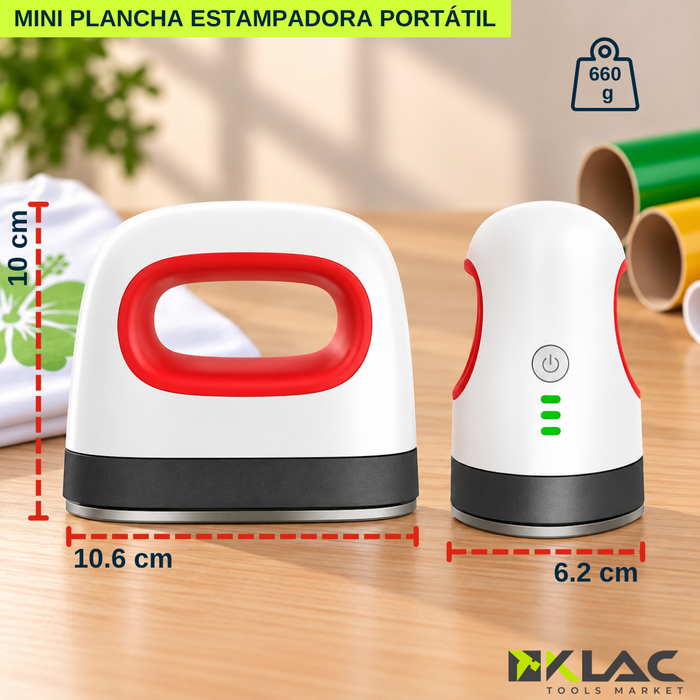 Maquina Estampar Mini Plancha Sublimación Térmica Vinilo