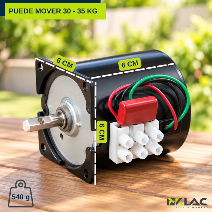Motor Eléctrico Asador Parrilla Spiedo 30 Kg