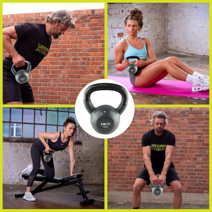 Pesa Mancuerna Rusa Kettlebell Entrenamiento 8kg
