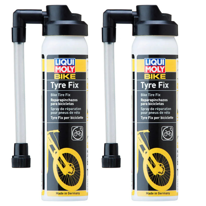 Sellador De Neumaticos Liqui Moly Bike Tyre Fix 75ml X2
