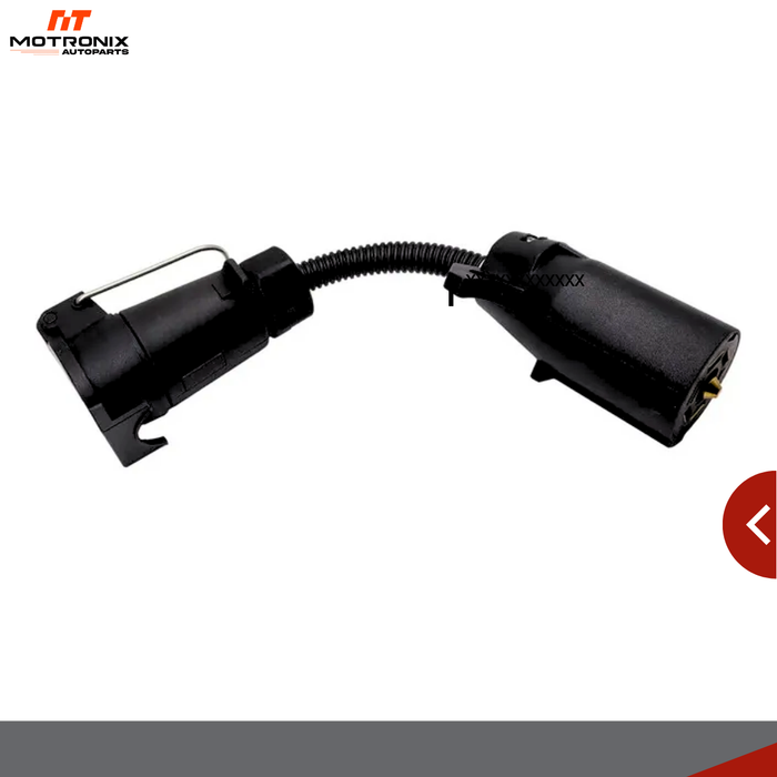 Adaptador Enchufe Vehículo Americano 7 Pin Remolque Trailer