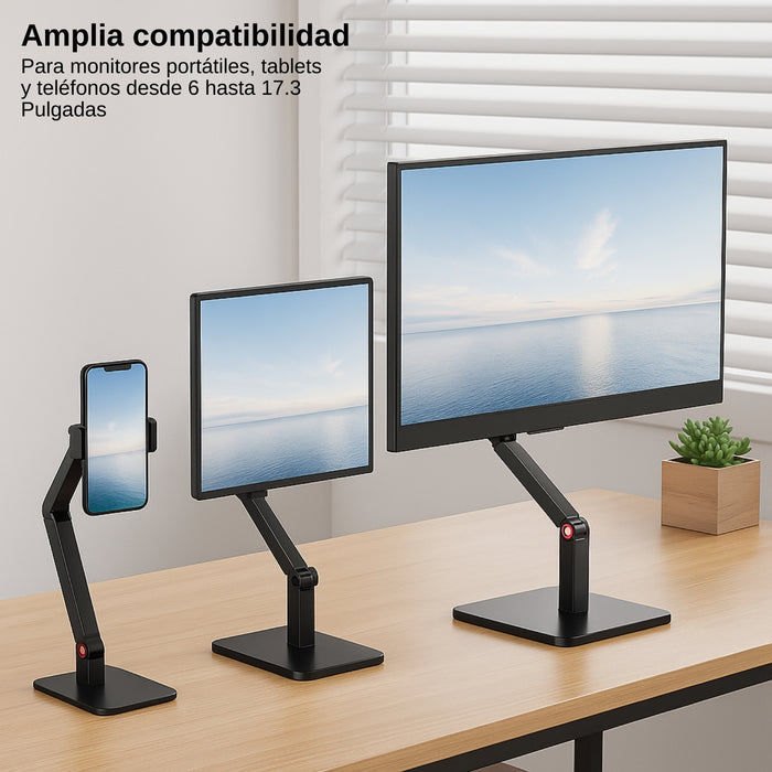 17.3 Soporte Para Monitor Portátil Soporte De Base Extraíble