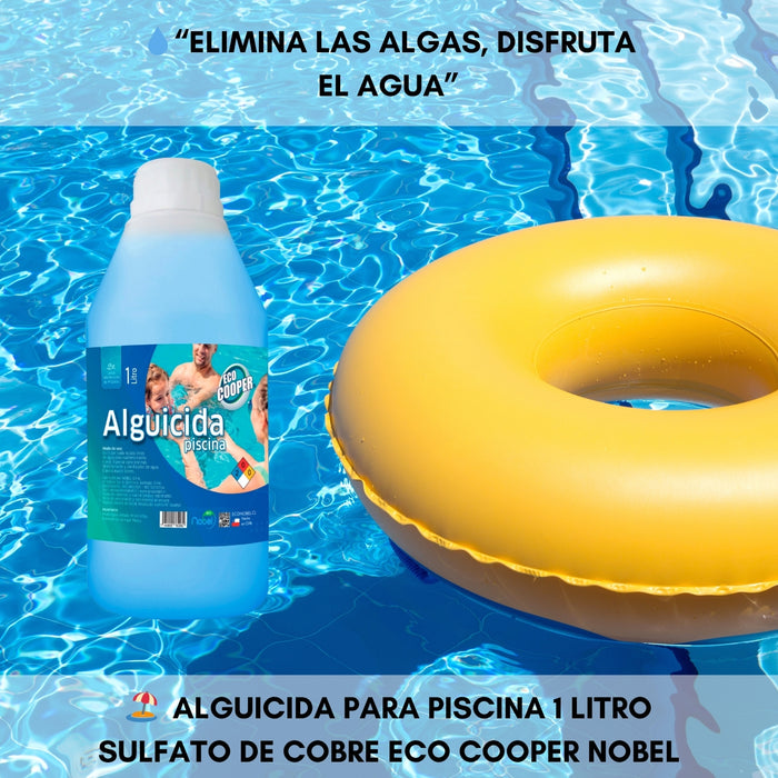 Alguicida Para Piscina Química Nobel Nobel Econobel Líquido
