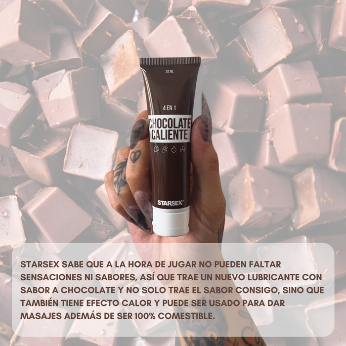 Pack 2 Lubricante Intimo Chocolate Y Frutilub Starsex 30ml