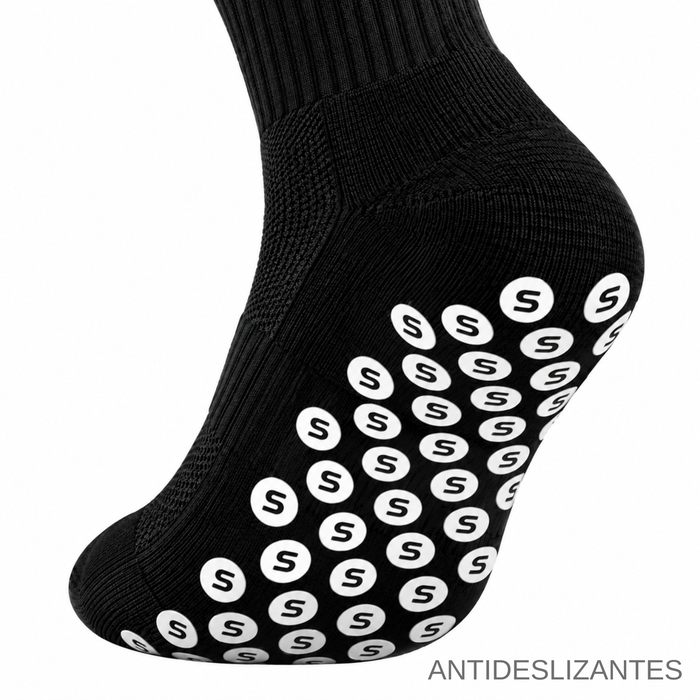 Medias Calcetas Deportivas De Fútbol Antideslizante