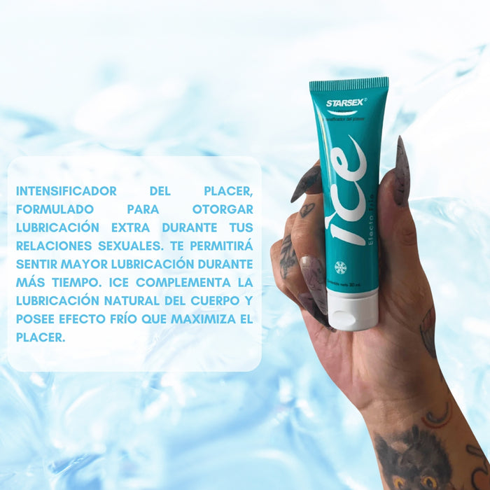 Lubricante Intimo Ice Efecto Frio Estimulante Starsex 30ml