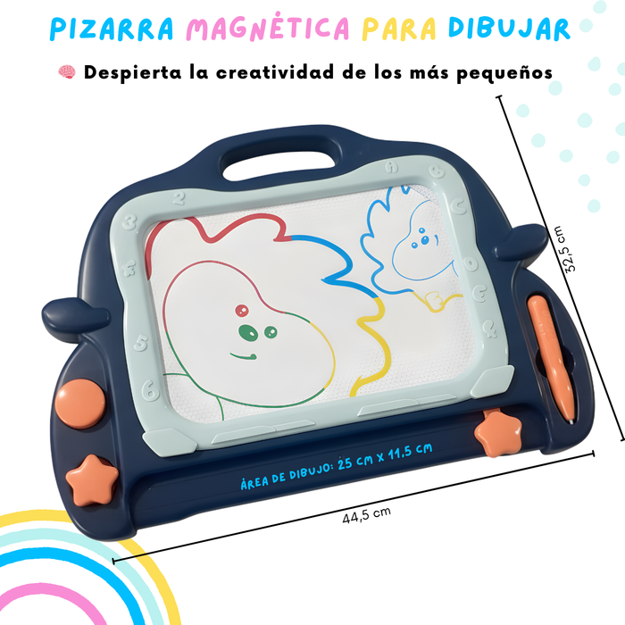 Pizarra Magnética Infantil Para Niños Y Niñas Educativa