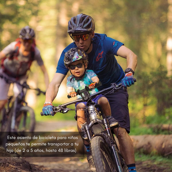 Silla De Niño Con Manillar Para Bicicletas Y Mtbike