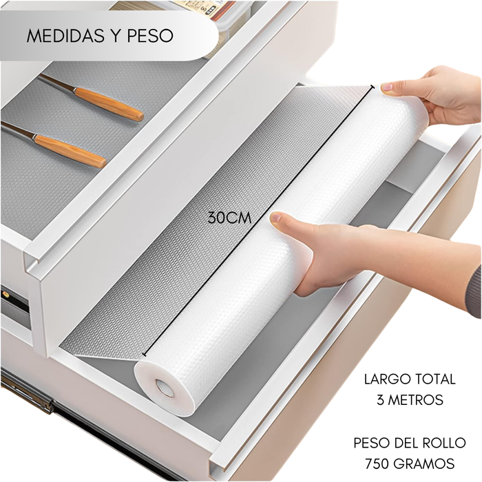 Rollo Lamina Protectora Para Muebles Mesa Cocina 3mt