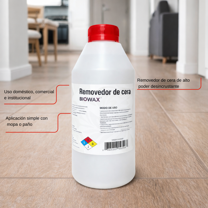 Removedor De Cera Biowax Uso Doméstico Y Profesional