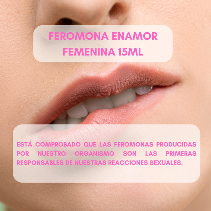 Perfume Mujer Feromonas Femeninas Enamor Atraccion 15ml