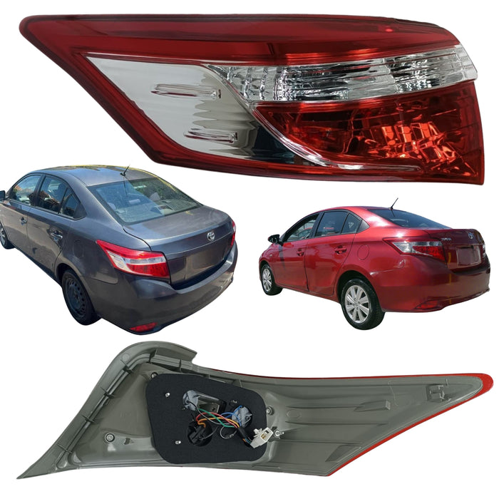 Farol Trasero Izquierdo Toyota Yaris Sedan 2014 2017
